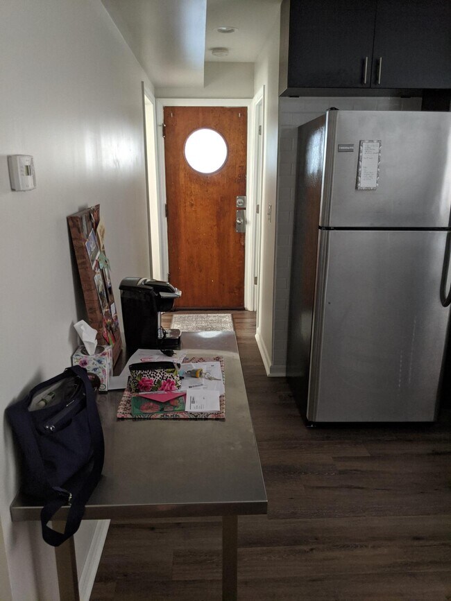 room for the table in the kitchen - 6626 W Devon Ave Unit 1