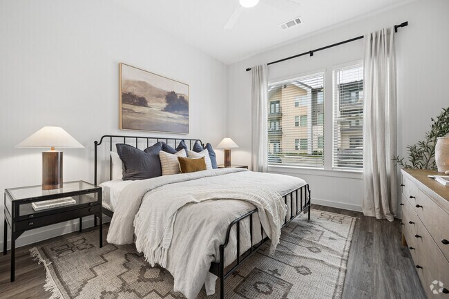2BR, 2BA - 1,159SF - Primary Bedroom