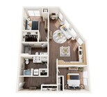 C2 MFTE floor plan The Riva