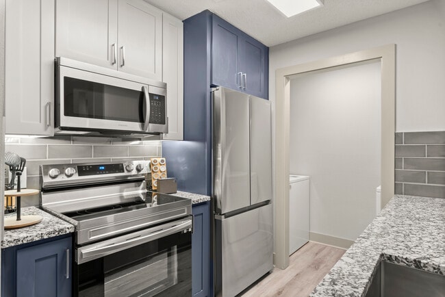 Cook, dine, and gather in a stylish kitchen space.