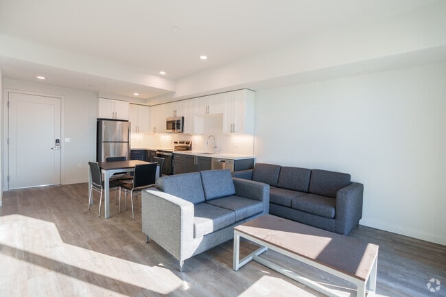 3BR, 2BA - 1360SF - Living Room - The Lair