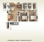 2BR/2BA