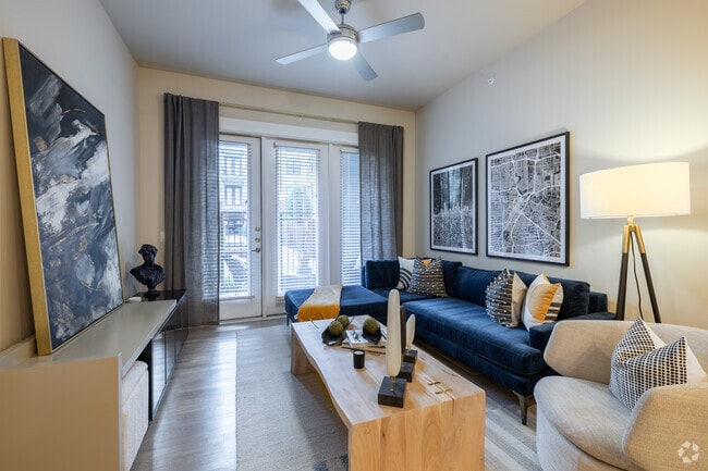 2BR, 2BA - 1,138SF - Living Room