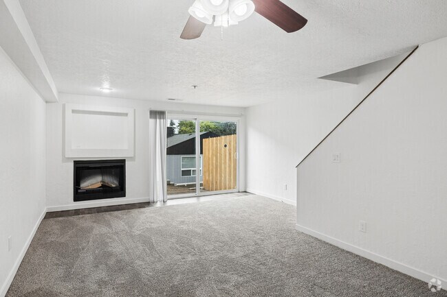 2BR, 2.5BA - 1,061SF - Living Room - St James Condominiums
