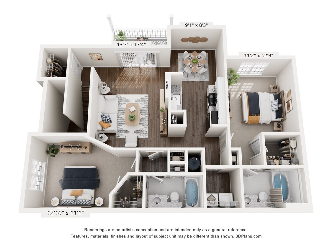 Floor Plan - The Currituck