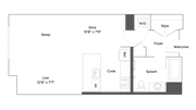 S2 Studio Floorplan