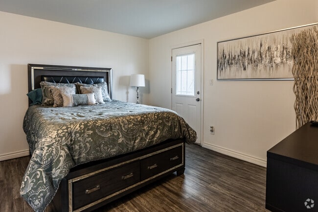 2BR, 2BA - Model Unit Primary Bedroom