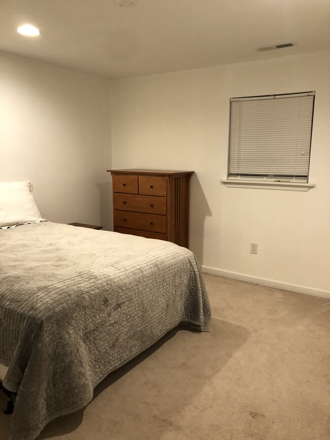 Large spacious bedroom nightstands lamps closet organizer included - 22572 Dunleigh Dr Apartment Unit B