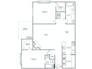 Spruce | 2 x 2 | 983 sq ft
