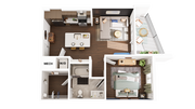A1 Compass Collection floor plan Broadstone West End