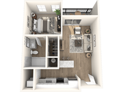 One Bedroom, One Bathroom