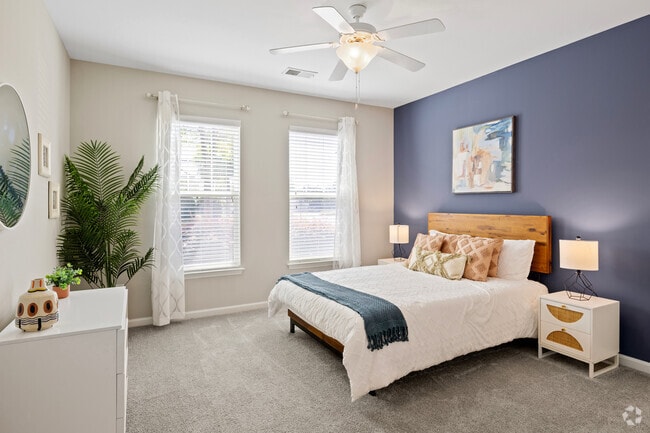 Carolina - 2BR, 2BA - 1,158SF - Primary Bedroom