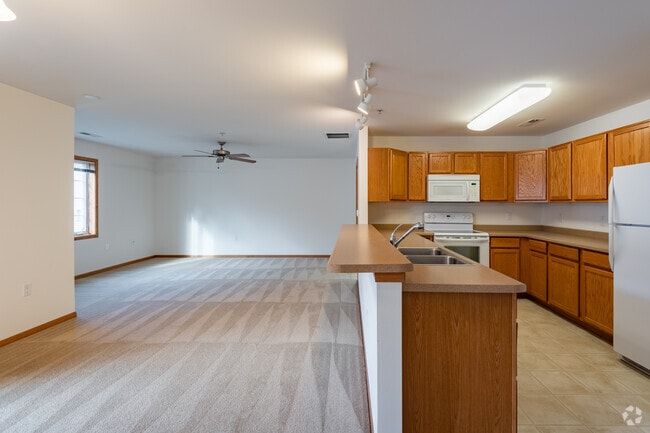 2BR, 2.5BA - 984SF