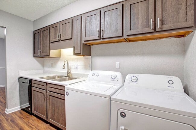 Kitchen and In-unit Washer & Dryer