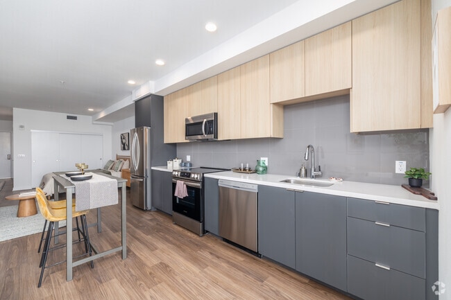 Studio - 636SF - Kitchen