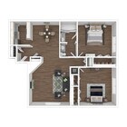 West Wind - The Windjammer - 2 Bed, 1 Bath, 1037 sq. ft.