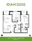 2 Bedroom, 2 Bathroom
