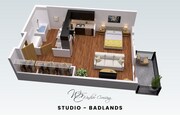 Badlands 3D Floor Plan