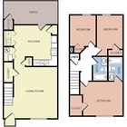 3BR/2BA