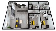 B4: 2 Bed 2 Bath