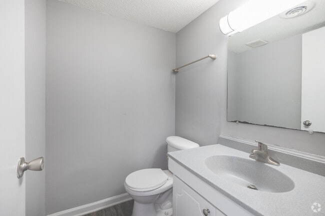 2BR, 1.5BA Townhouse - 980SF - Half Bathroom