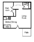 Upper Section - One Bedroom