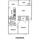 2BR/1BA