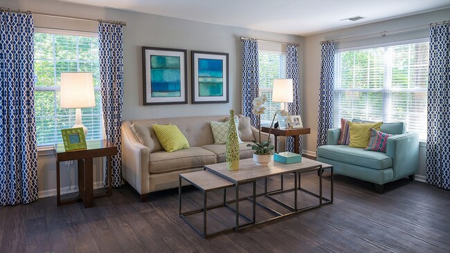 Oversized windows offer great natural light