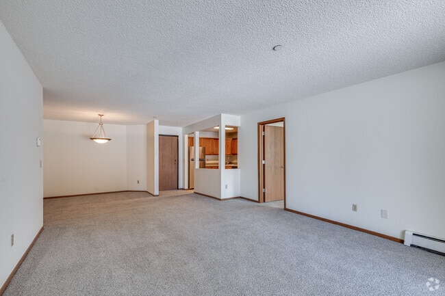 2BR, 1.25BA - 1.136SF - Living Room and Dining Room