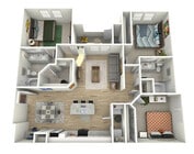 Plano de planta C36 de Wyldewood Gosling