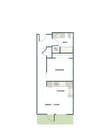 TRS2 - Open 1 Bed, 1 Bath - Apt A