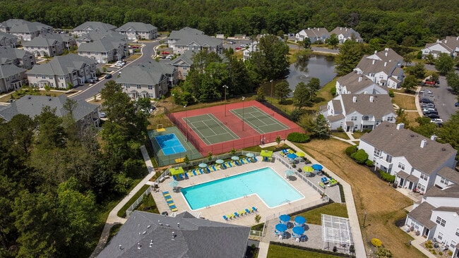Aerial View Of Outdoor Amenities - Hamilton Greene Rental