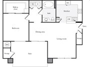 1BR/1BA