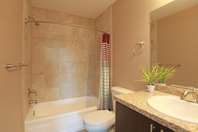 Hall Bathroom - The Girard at Cherry Hills