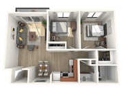 2 Bedroom | 1 Bathroom
