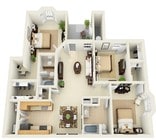 3BR/2BA