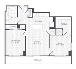 Sonnet - One Bedroom w/ Den - 1 Beds - 1 Baths - 725 Sq. ft.