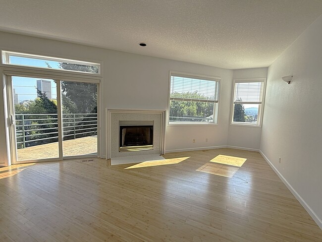 Photo - Filled With Natural Light! Updated SW Portland Townhome with City Views. New Interior Paint & Flo...