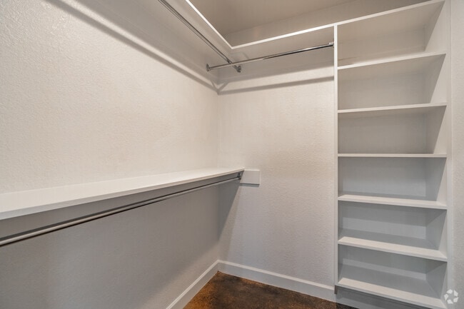 2BR, 1BA - 1100SF - Closet