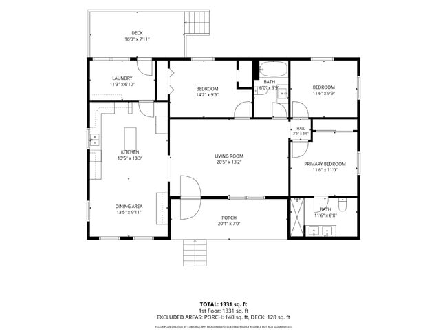 "Charming 3-Bedroom Home in Cramerton - Spacious 1217 Sq Ft with 2 Full Baths!"