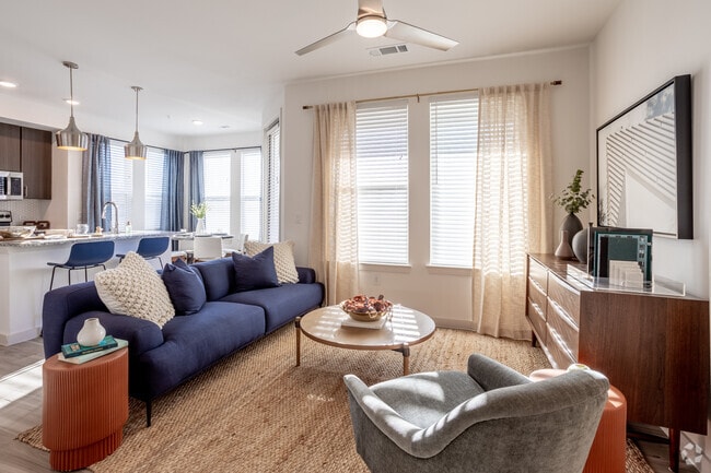 2HAB, 2BA - 1,104 ft² - Dalton Austin Residences