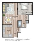 695 sq. ft.