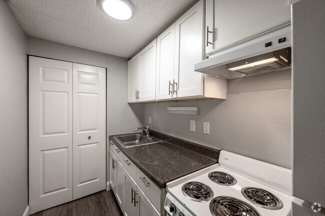 1BR, 1BA - 576SF - One Bedroom Galley - Kitchen