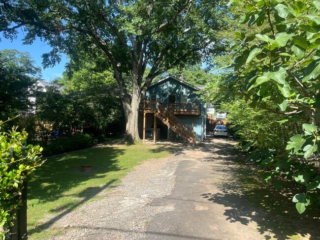 Back of house and parking area - 1732 Ridgeway Ave NW Unit C