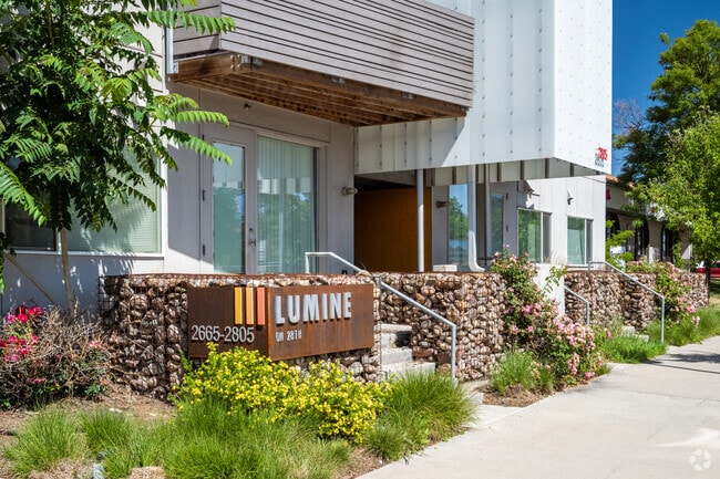 Sign at Lumine