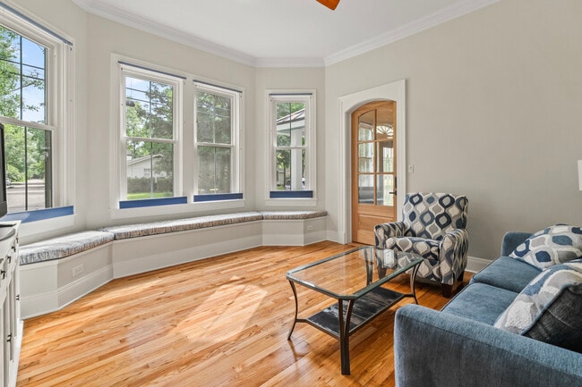 Living Room (or 2nd BR) and apartment entry door - 305 E 14th Ave Unit A