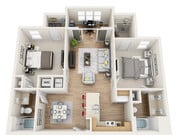 Sagamore floor plan Windermere Cay