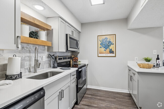 1BR, 1BA - 717SF - Kitchen