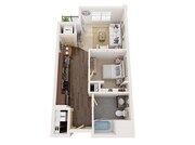 Floor Plan A1 | Elan | Apartments in Fitchburg, WI