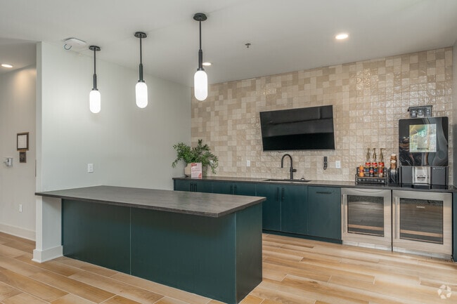 Study Lounge Kitchen - Peer on 7th Student Living